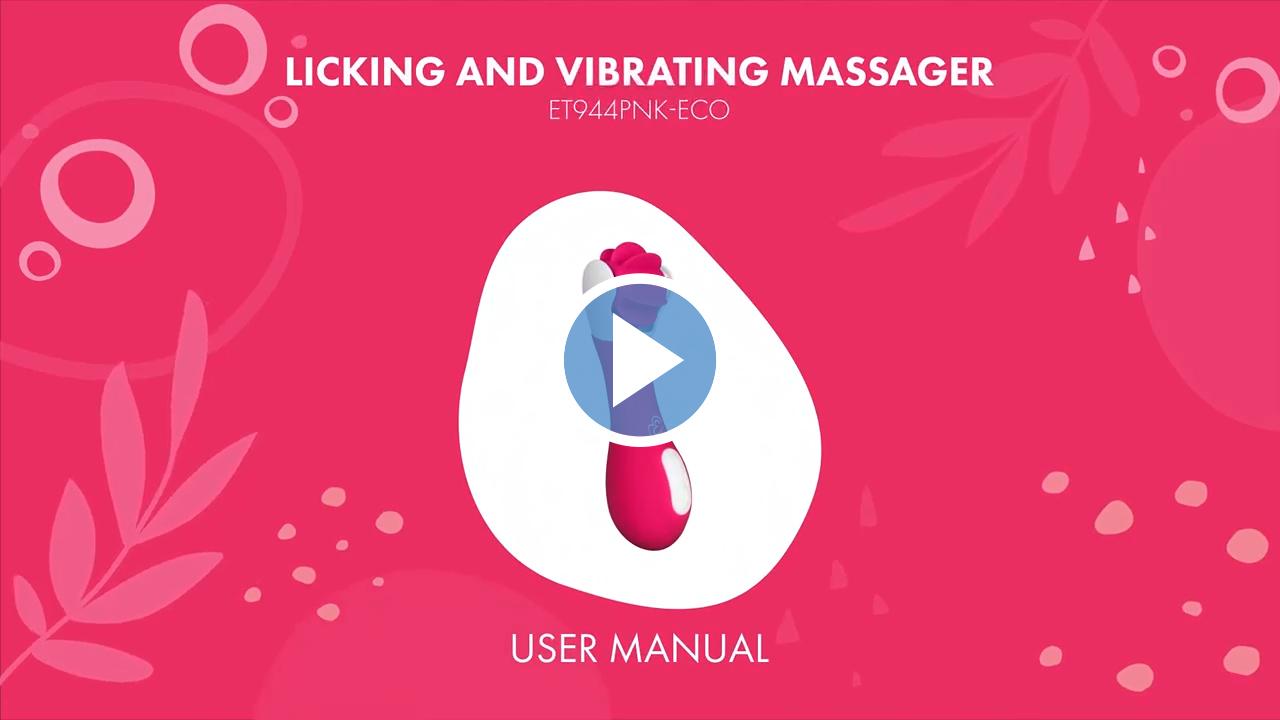 User Manual Rotating Clitoral Vibrator (Pink) - ET944PNK / EasyToys TV